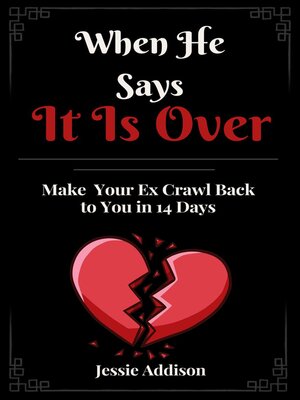 cover image of When He Says It is Over